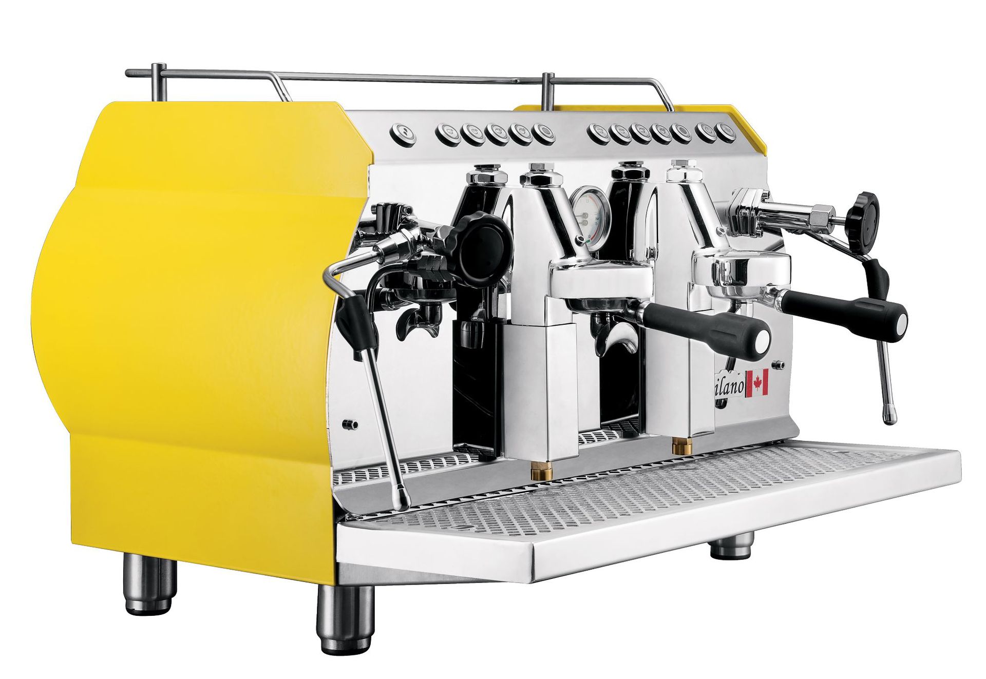 Comercial doble cabeza semiautomática E61 control electrónico máquina de café leche espuma pic 34