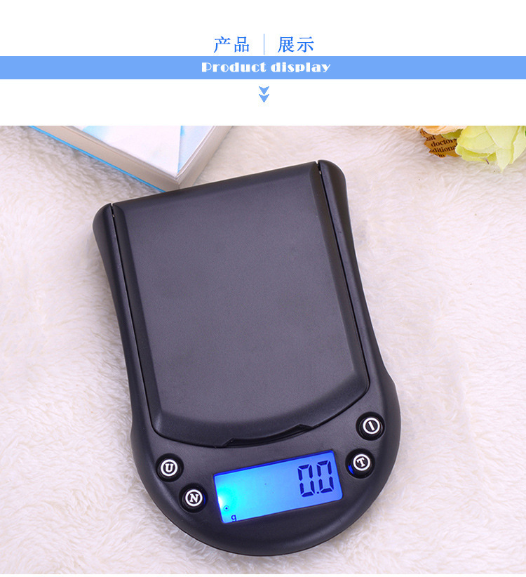 Factory direct sales of 0.01g electronic scales, household kitchen scales, small scales, jewelry scales, wholesale pocket A07 pic 9