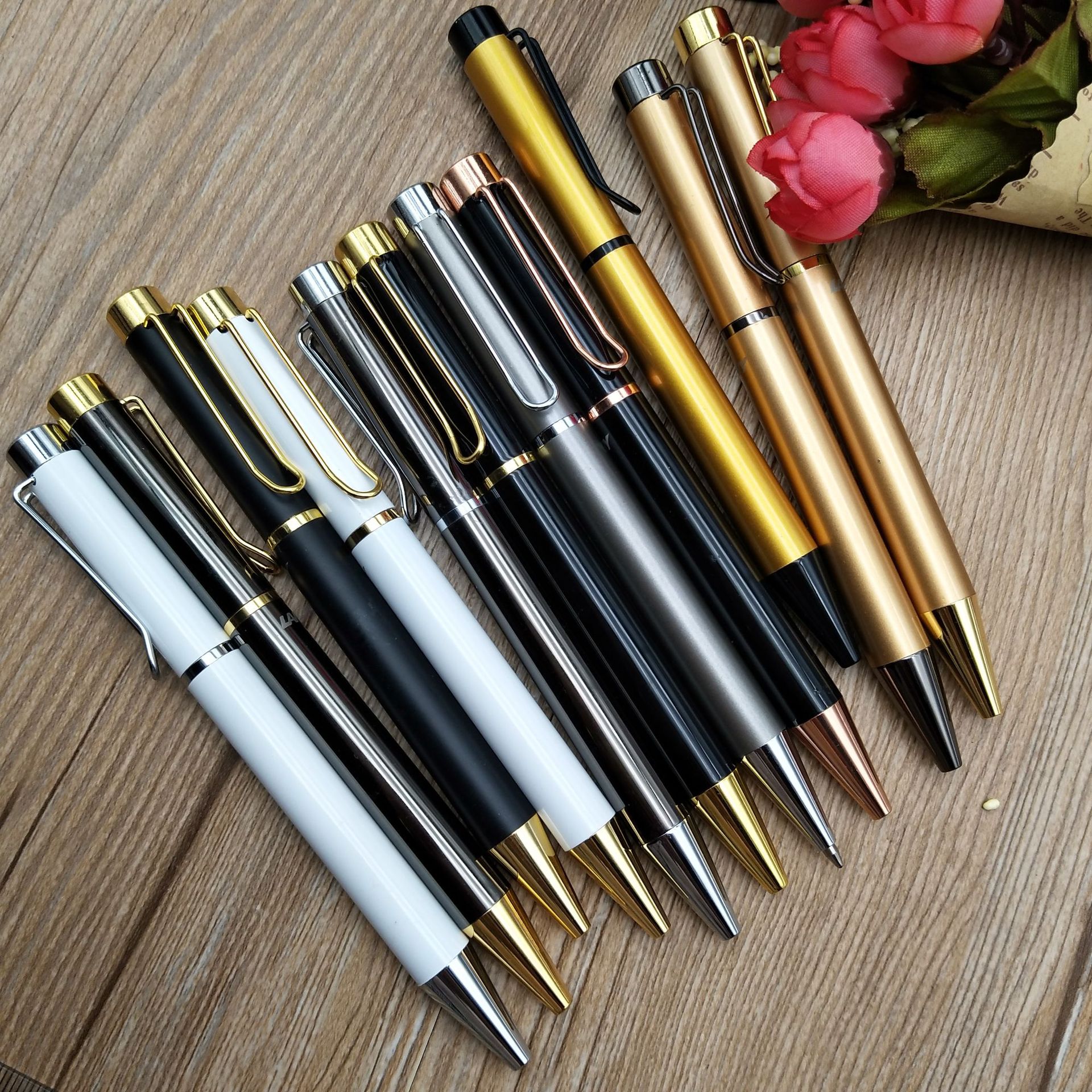 Wholesale of new metal ballpoint pens, advertising pens, rotary ballpoint pens and gift pens from the manufacturer pic 13