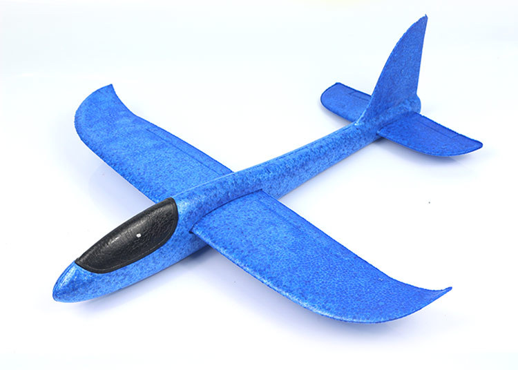 手抛泡沫软飞机48cm耐摔滑翔机模型EPP超轻材质儿童户外玩具批发详情7