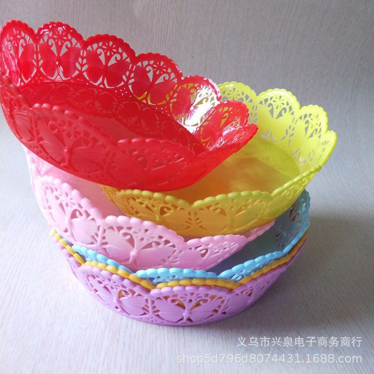 【 Districts 3-7 】 Butterfly-shaped hollowed-out fruit plates 540 yuan per box, wholesale supply for general merchandise. Lace fruit plates, hollowed-out fruit baskets, snack and candy plates, wholesale supply for 1 yuan pic 9
