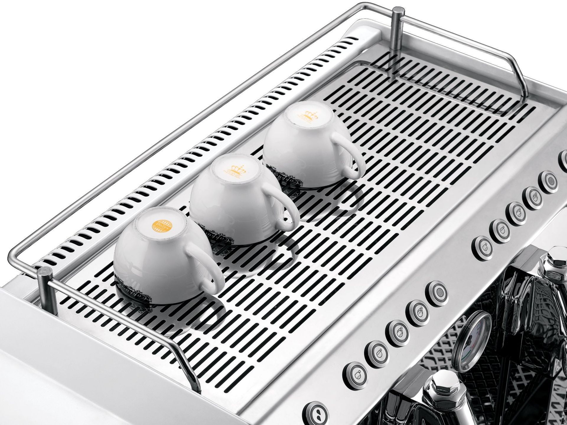 Comercial doble cabeza semiautomática E61 control electrónico máquina de café leche espuma pic 25