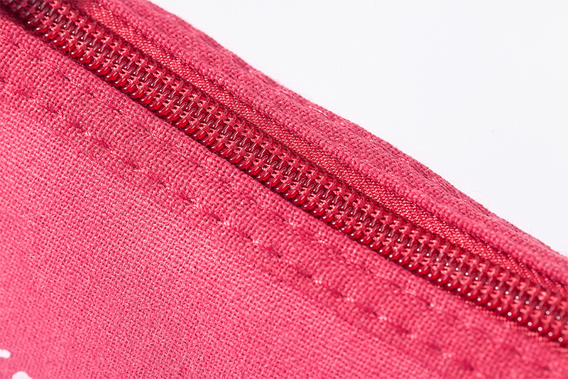 多功能帆布卡包钥匙包手机包洗漱包化妆收纳包字母布艺拉链零钱包详情7