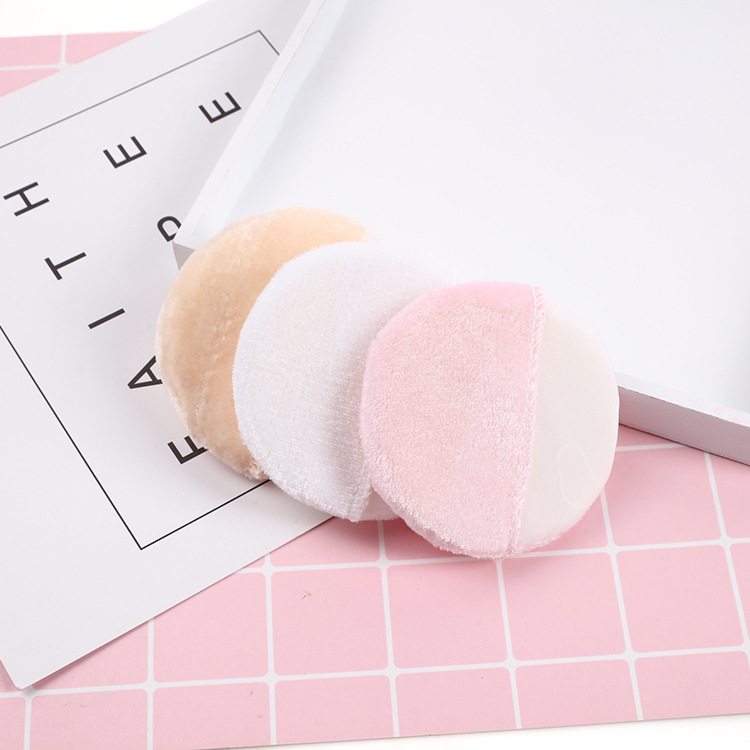 三色绒布手插式