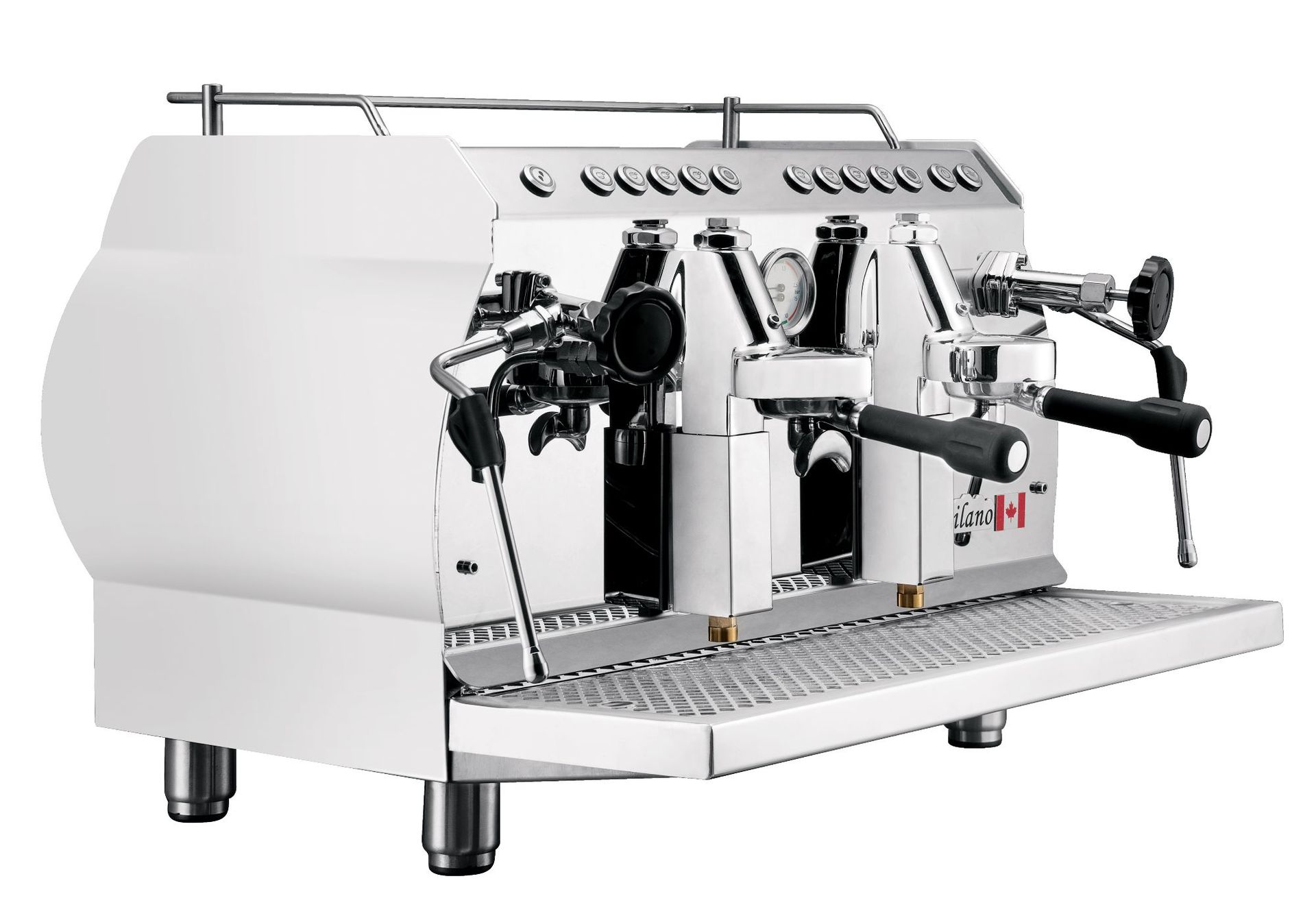 Comercial doble cabeza semiautomática E61 control electrónico máquina de café leche espuma pic 38