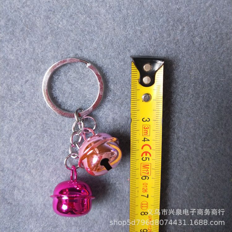 【 Zone 1-5 】【 Small Bell Pendants 】100 yuan per package 2000 yuan per box. Bell jewelry pendants, key chain pendants, colorful bells, key chains, key rings, 1 yuan supply pic 2