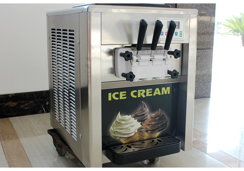 BQL-818T commercial ice cream machine, desktop soft ice cream machine, ice cream machine, ice cone machine pic 4