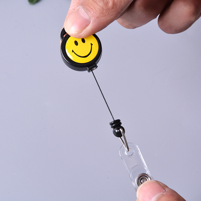 2.5cm small round pull-up buckle, metal pull-up buckle, ID card buckle, telescopic cartoon pull-up buckle, pull-down buckle, available in fixed color pic 24