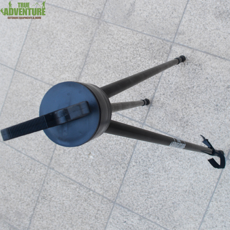 In stock: Outdoor tripod, gun stock, shooting stand, portable three-legged telescopic sight stand, tactical all-in-one set pic 6