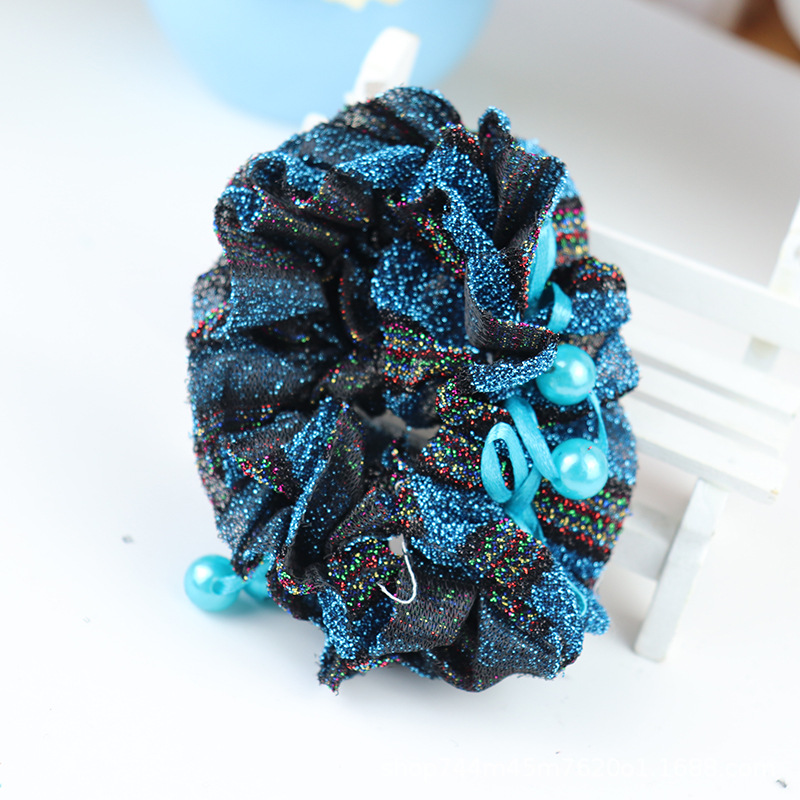 Wholesale of hairstyles, hair ties, lace hair ties and accessories for 1 yuan. Small commodity supply wholesale pic 9