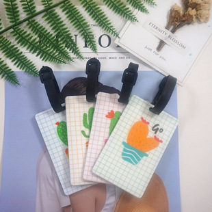 独角兽pvc软胶行李牌 菠萝行李牌 笑脸行他牌 西瓜行李吊牌登机牌详情8