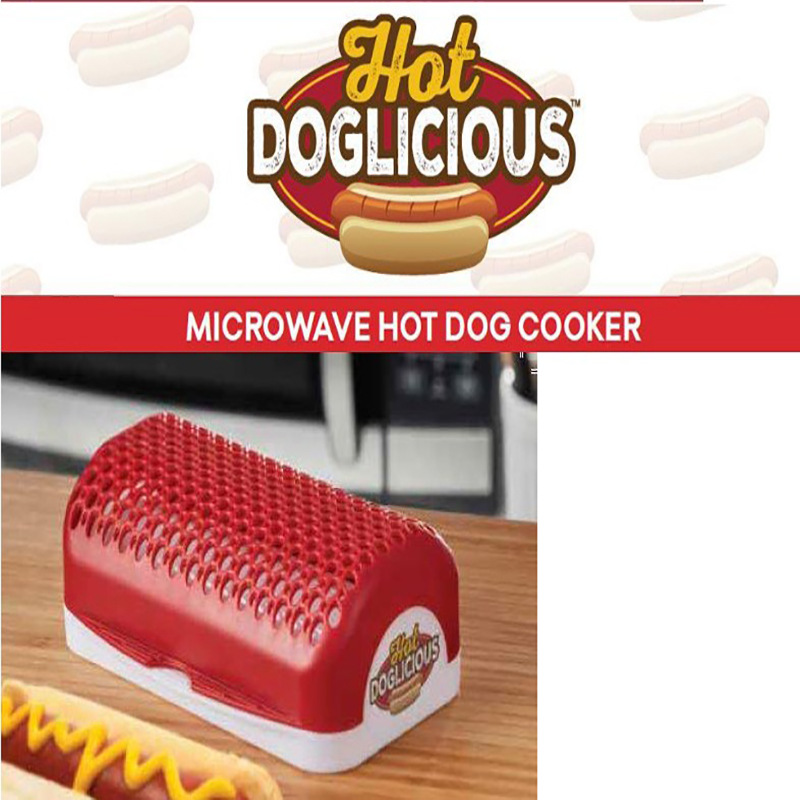 新款TV产品 HOT DOG LICIOUS热狗制作器微波炉 热狗盒详情1