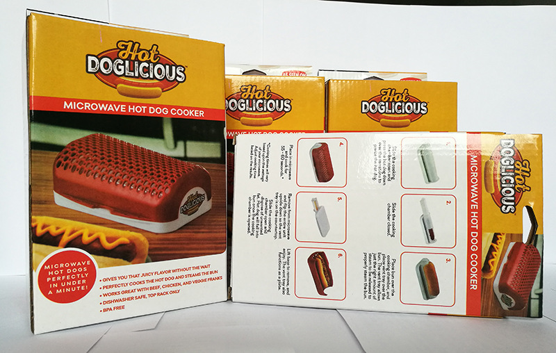 新款TV产品 HOT DOG LICIOUS热狗制作器微波炉 热狗盒详情9