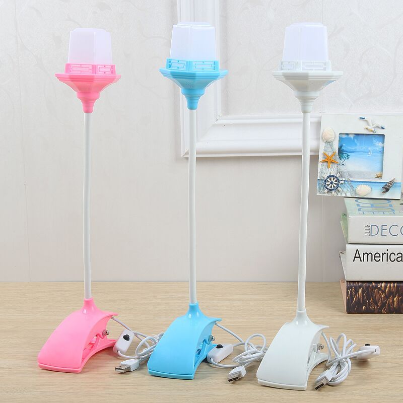 The new USB desk lamp, creative clip lamp, bedroom bedside lamp, student eye-protecting study desk lamp gift is selling well pic 19