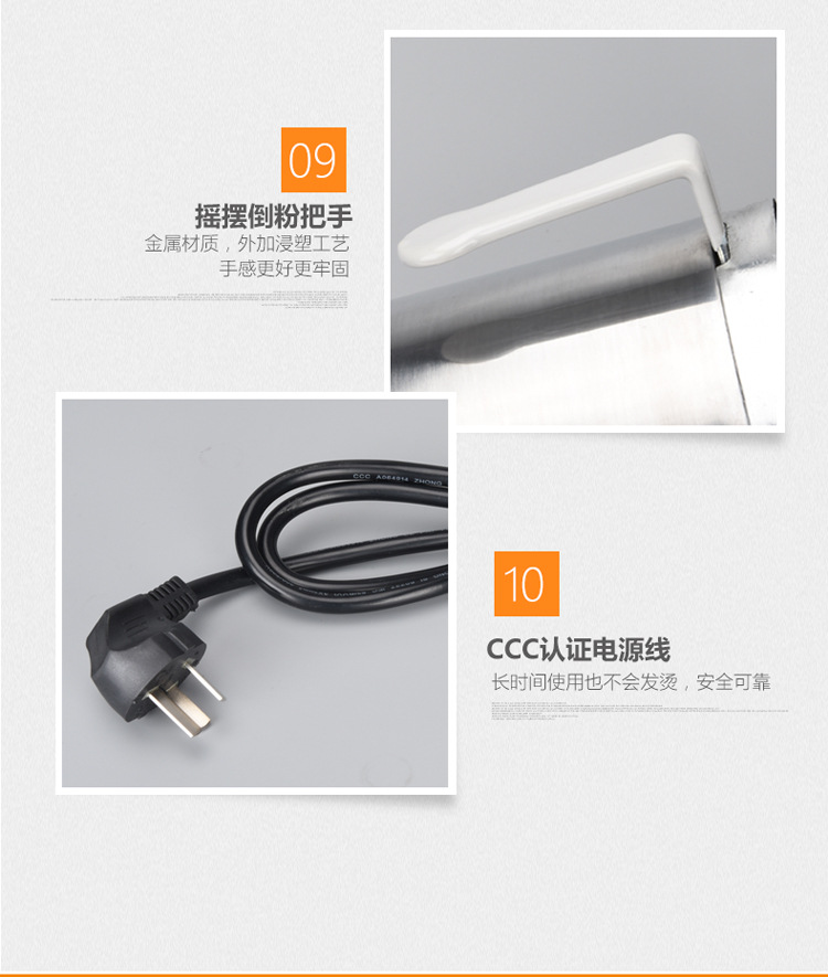 1500g super-large capacity crusher, stainless steel and aluminum alloy card deduction series, 3-jin crusher pic 18