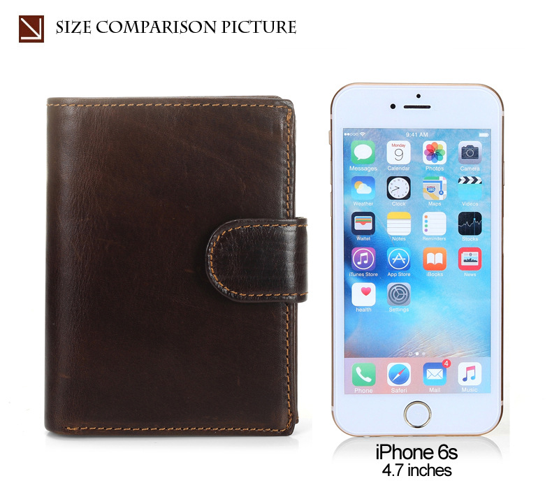 跨境男士短款真皮钱包复古零钱夹头层牛皮竖款卡包大容量详情11