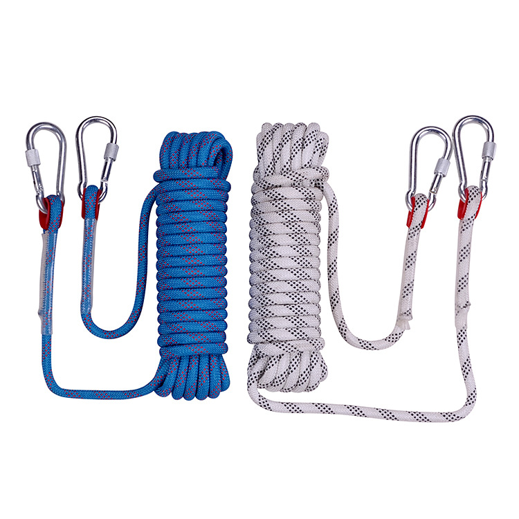 Cross-border discount: Reflective outdoor climbing rope, nylon rope, climbing rope, survival rope, rappelling rope, polyester mountaineering safety rope pic 9