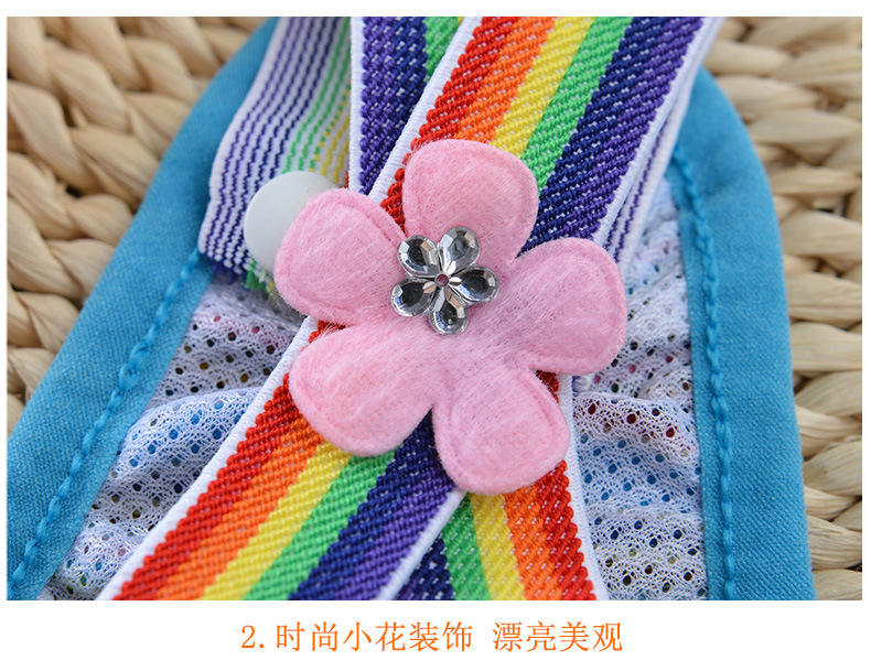 厂家直销新款可爱背带生理裤 狗狗生理裤安全裤母狗月经裤防骚扰详情11
