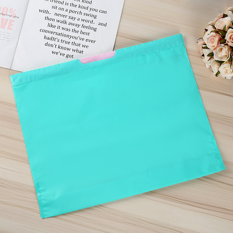 Plastic drawstrap EVA frosted packaging bags for clothing handbags, creative shopping cosmetic gift bags are available upon request pic 19