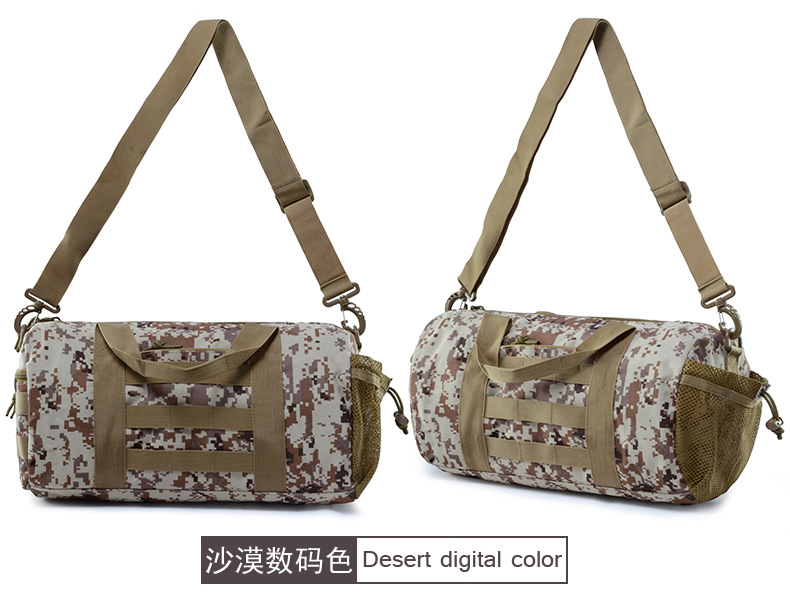 Yitu Mountaineering and Outdoor multi-functional travel Bag, Movement Crossbody Bag, Camping Camouflage bucket Bag, Military Fan Tactical Bag pic 26