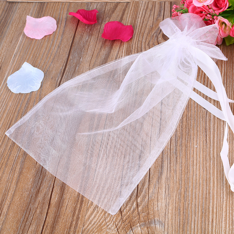 大量供应现货素色纱袋7*9CM 首饰袋批发 二十多种颜色可选详情11