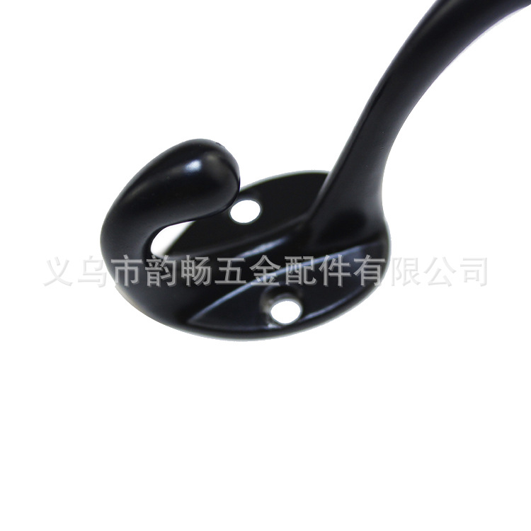 新衣钩合金复古挂钩 橱柜浴室挂衣钩墙壁挂钩老式单钩外贸55*43详情6