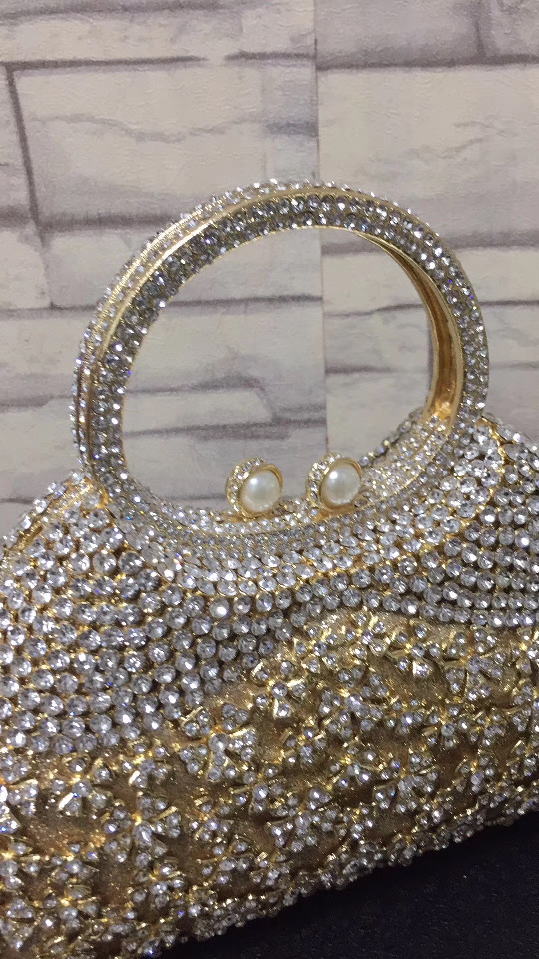 BL086 AliExpress Water Diamond Bag, Perforated Metal diamond-encrusted Dinner Bag, Full Diamond handbag for Foreign Trade Ladies, Banquet Bag pic 42