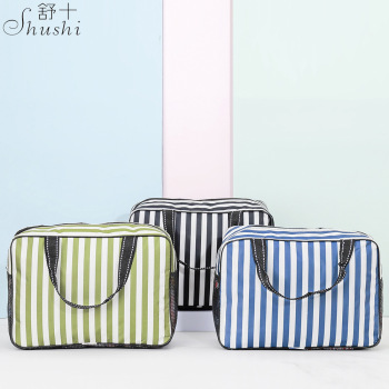 可束口防尘方框收纳筐仿麻时尚现代简约可折叠家居收纳篮批发详情2