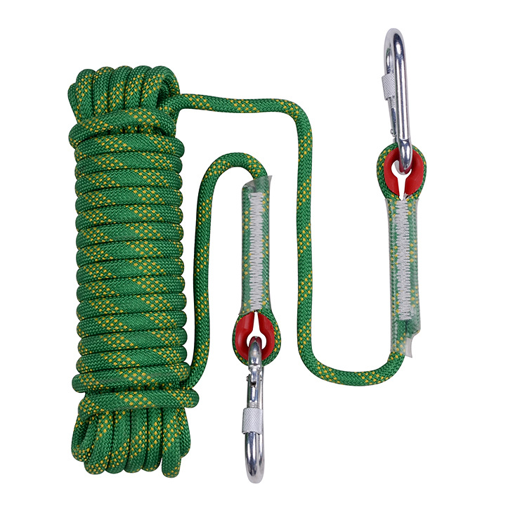 Cross-border discount: Reflective outdoor climbing rope, nylon rope, climbing rope, survival rope, rappelling rope, polyester mountaineering safety rope pic 14