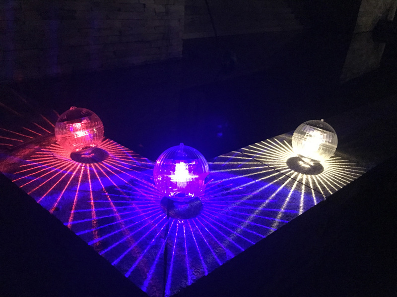 户外太阳能水漂灯池塘漂浮灯魔幻球灯庭院装饰灯水池灯景观灯详情21