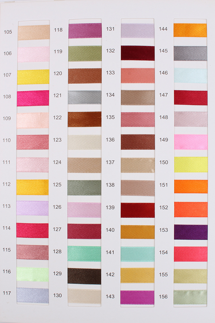 Dingxin Ribbons Wholesale: 4cm rolled edge polyester colored satin ribbons, DIY accessories, flowers, gifts, cake packaging ribbons pic 29