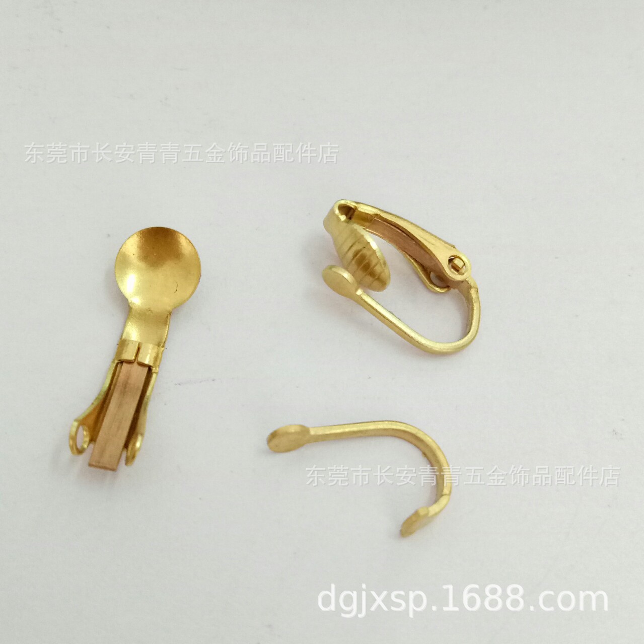 Welding and welding detachable earring clip accessories, U-shaped earring clip, DIY earring handcrafted jewelry accessories pic 1