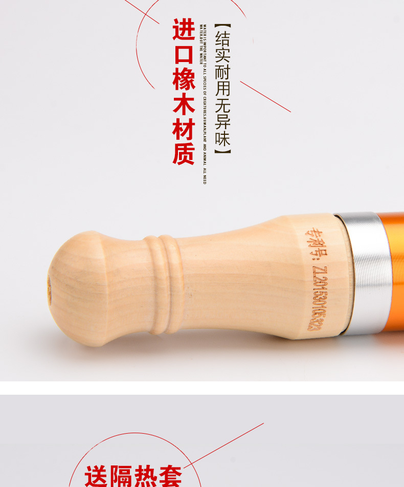 玉石艾灸棒 美容院脸部桃花灸按摩手握式滚动温灸棒批发艾灸棒详情6