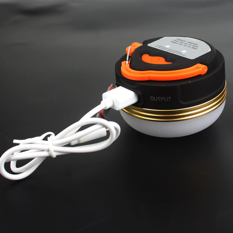 Rechargeable LED outdoor tent lights, camping lights, fishing lights, USB magnets, emergency mobile phone charging, cross-border labeling and distribution pic 39