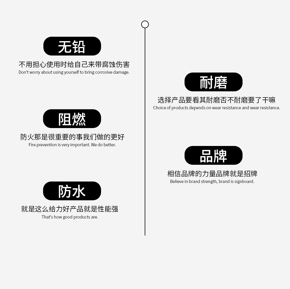 International electrical tape, pvc waterproof tape, electrical tape, flame-retardant selected high-temperature resistant black insulating tape pic 12