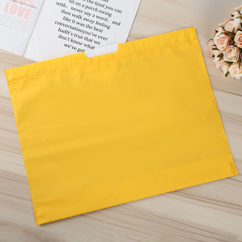Plastic drawstrap EVA frosted packaging bags for clothing handbags, creative shopping cosmetic gift bags are available upon request pic 17