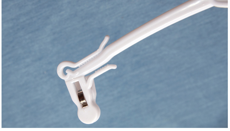 塑料成人内衣文胸衣架软胶内裤短裤夹子内衣店超市用展示胸罩衣挂详情7