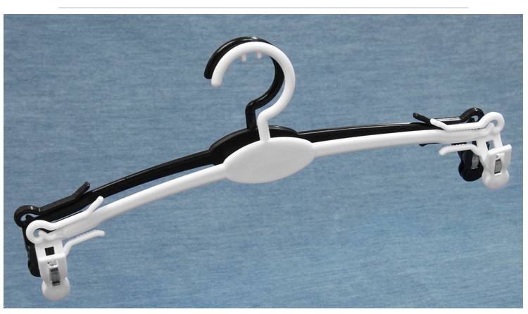 塑料成人内衣文胸衣架软胶内裤短裤夹子内衣店超市用展示胸罩衣挂详情4