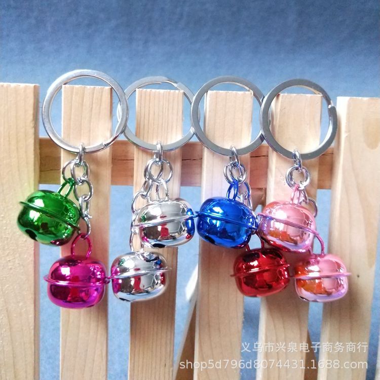 【 Zone 1-5 】【 Small Bell Pendants 】100 yuan per package 2000 yuan per box. Bell jewelry pendants, key chain pendants, colorful bells, key chains, key rings, 1 yuan supply pic 4