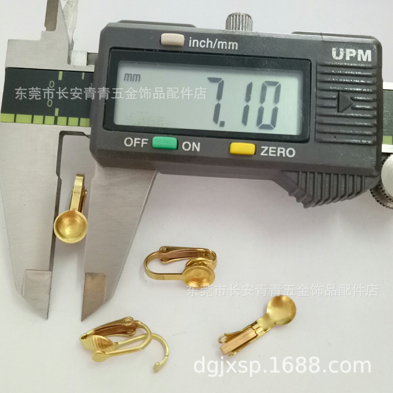 Welding and welding detachable earring clip accessories, U-shaped earring clip, DIY earring handcrafted jewelry accessories pic 8