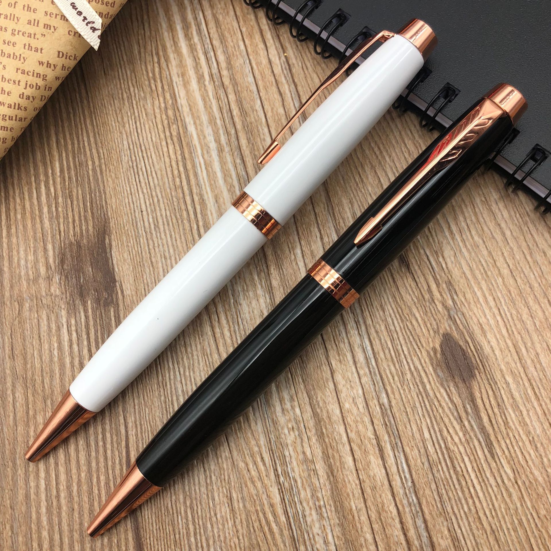 New manufacturer wholesale all-metal ballpoint pens, gift pens, advertising pens can be printed with logos pic 6