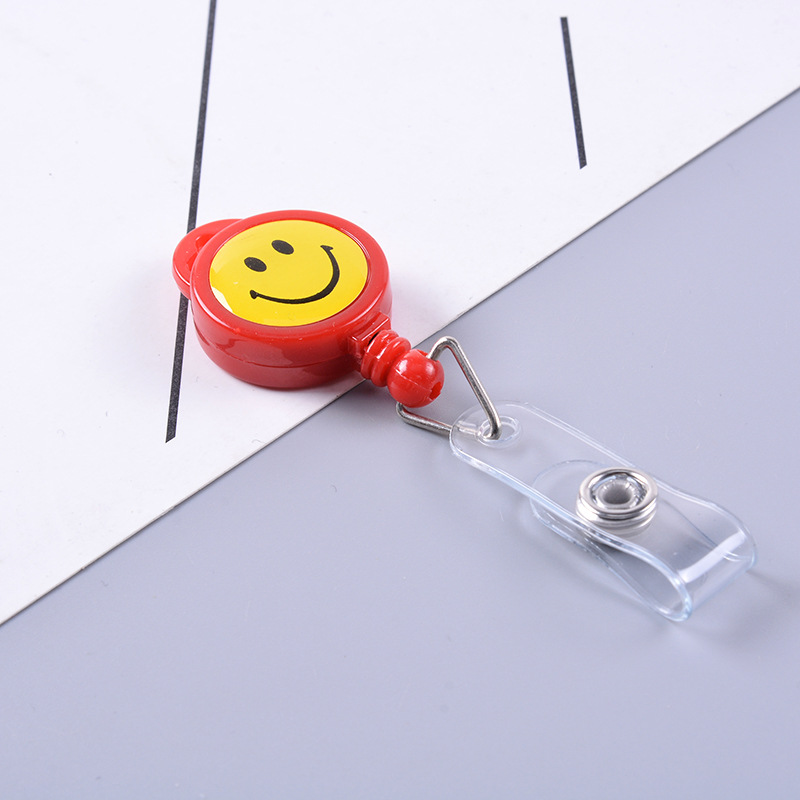 2.5cm small round pull-up buckle, metal pull-up buckle, ID card buckle, telescopic cartoon pull-up buckle, pull-down buckle, available in fixed color pic 15