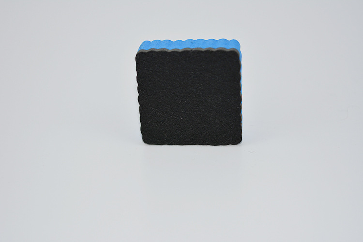 Magnetic 5*5 square EVA felt cloth for children, wavy and easy-to-clean magnetic white board eraser pic 12
