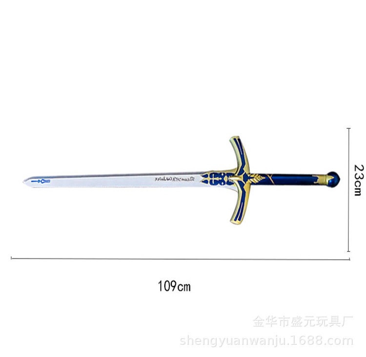The Stone Sword fate Fate Night Long Night Oath Darkening Victory Golden Sword 1:1PU weapon Model Sword pic 9