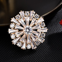 新款春季胸针女高档简约别针时尚创意胸针别镂空树叶羽毛百搭精致详情9