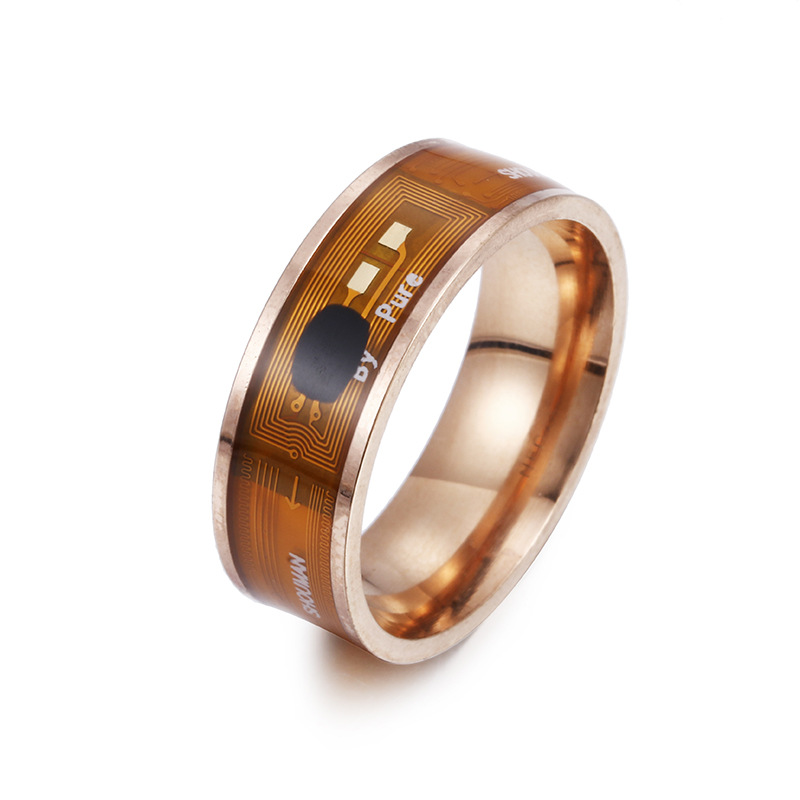 NTAG213 chip NFC smart ring, wearable smart phone device, cross-border best-selling smart jewelry wholesale pic 31