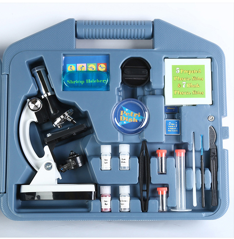 1200x children's microscope, high-magnification professional biology teaching microscope for high school, junior high school and primary school students' scientific experiments pic 30