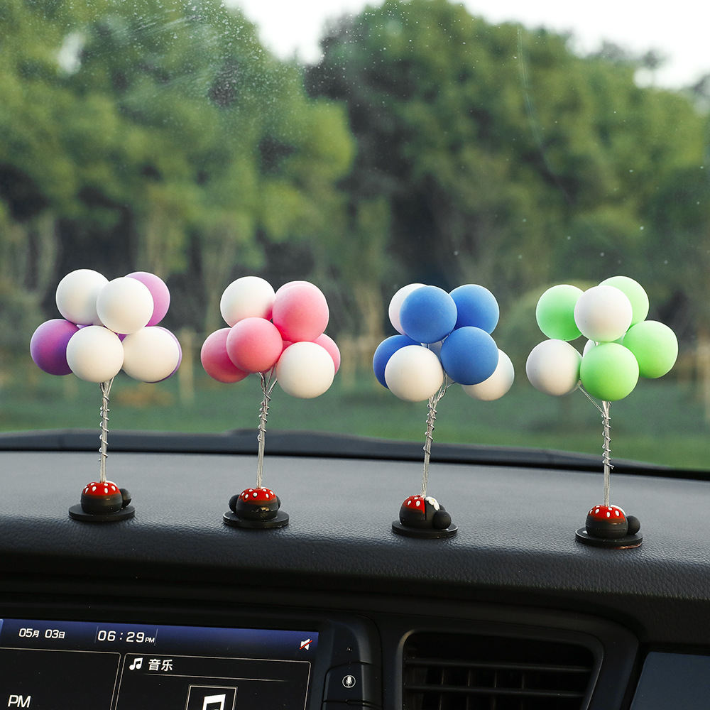 Factory direct supply of car ornaments, declaration balloon ornaments, decorative items, interior accessories, creative decorative items, balloon ornaments pic 7