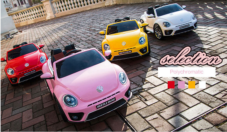 甲壳虫儿童四轮电动车可坐人遥控童车宝宝玩具车适合1-3岁男女孩母婴用品详情2