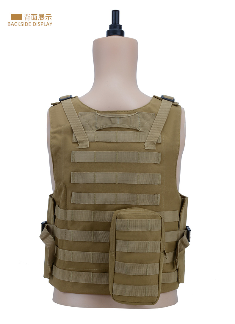Yitu Tactical vest, anti-explosion Special training, PUBG vest, multi-functional vest, CS camouflage vest, training uniform pic 11